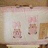 Детское постельное белье в кроватку розового цвета Bebe от Gelin Home
