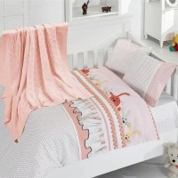 Детское постельное белье в кроватку с пледом Ginny First Сhoice