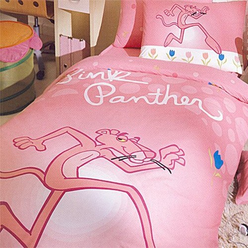 Детское постельное белье на резинке Розовая пантера от TAC