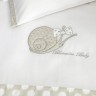 Детское постельное белье в кроватку с пуховым одеялом Lumachina от Blumarine Baby