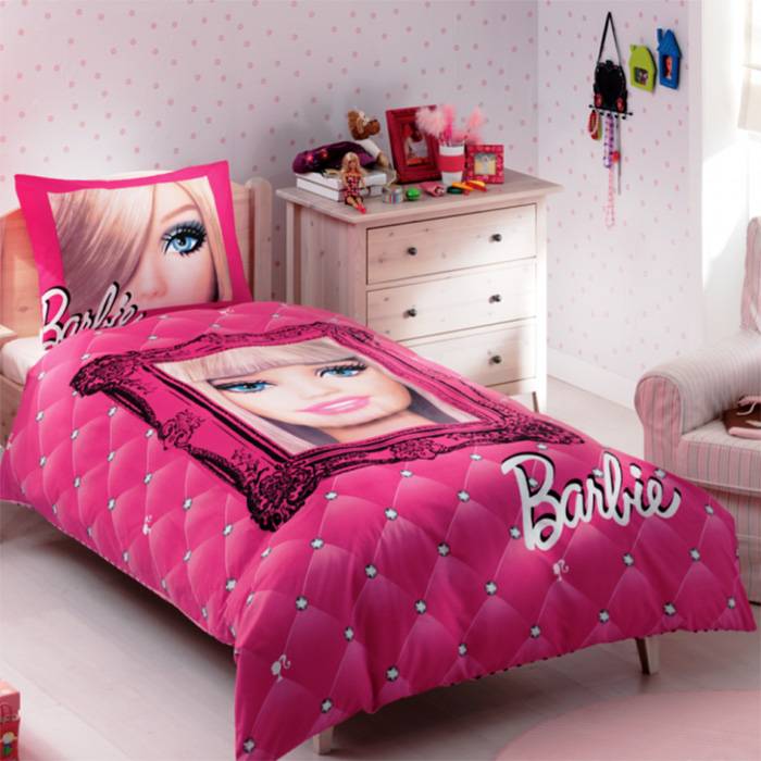 Детское постельное белье TAC Barbie Cek в интернет-магазине natali-fashion.ru