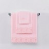 Лицевое махровое полотенце Melody Soft Cotton (розовый)