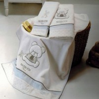 Набор детских махровых полотенец DEAR PANDA