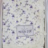 Вафельное покрывало-пике с кружевом Roses от Maison Dor