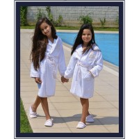 Махровый халат для девочки Alpha Maison Dor