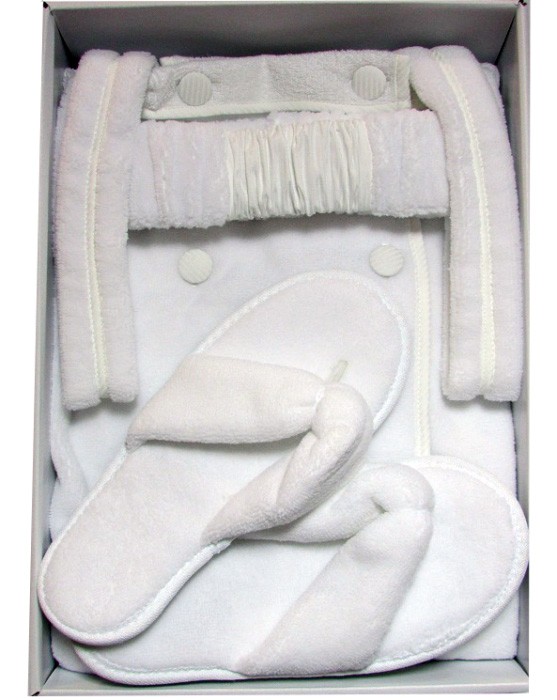 Женский набор для сауны Skirt от Maison Dor (Белый)