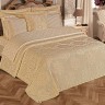 Комплект постельного белья с покрывалом Pamella бежевого цвета от Maison Dor