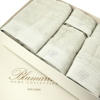 Набор махровых полотенец Crociera от Blumarine (5 шт) (Бежевый)
