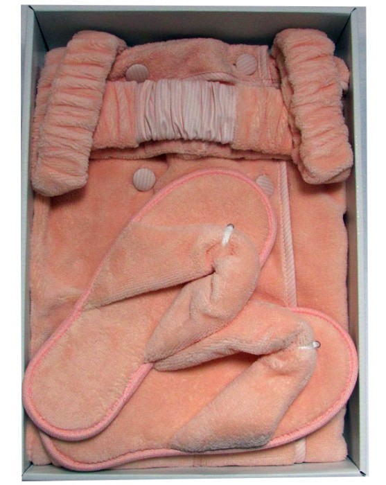 Женский набор для сауны Skirt от Maison Dor (Персиковый)