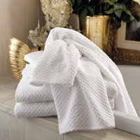Набор махровых полотенец с вышивкой Privilegio Blumarine (Белый)