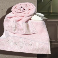 Набор махровых полотенец Rose Marine от Maison Dor (Розовый)