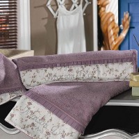 Набор махровых полотенец ROSES Maison Dor фиолетовый