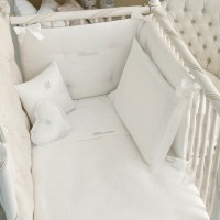 Детское постельное белье Bocciolini Blumarine Baby (Жемчужный)