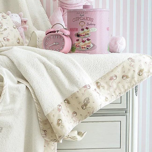 Детское банное махровое полотенце Coralli от Blumarine Baby